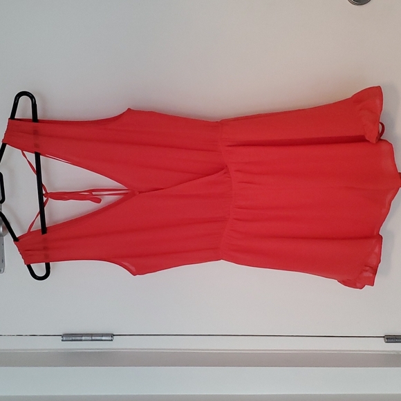 ASTR the label romper, Coral color, size Small - Picture 2 of 6